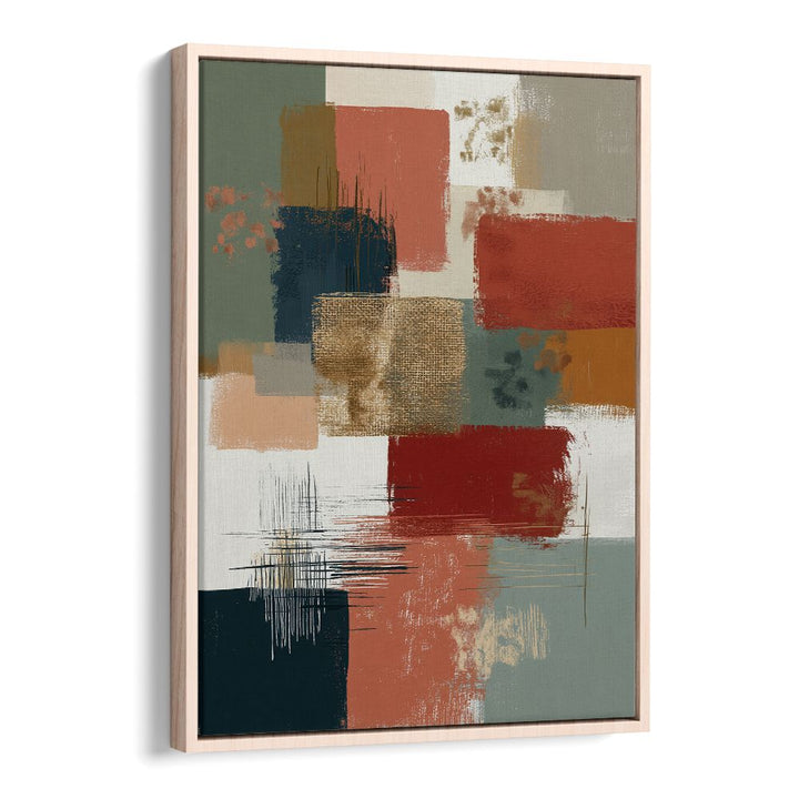 ABSTRACT BRUSHSTROKE GRID I