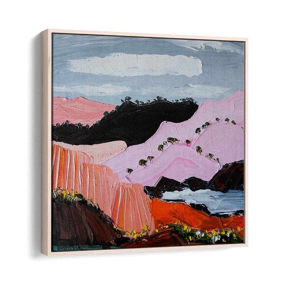 PINK COASTAL MOUNTAINS