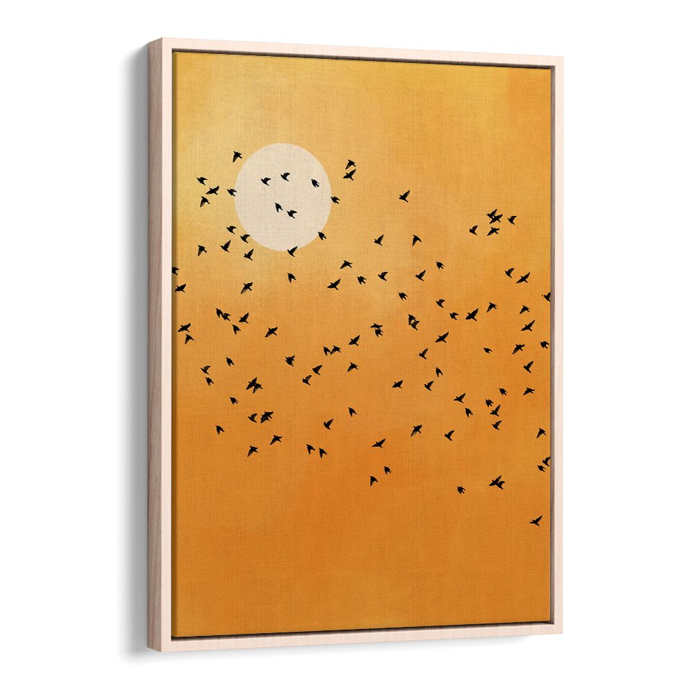 BIRDS GOLDEN SUNSET