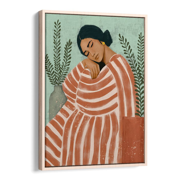 PEACEFUL WOMAN RESTING