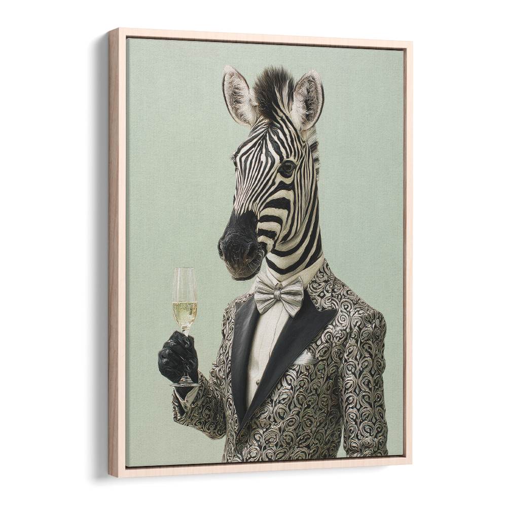 ZEBRA CHAMPAGNE TOAST