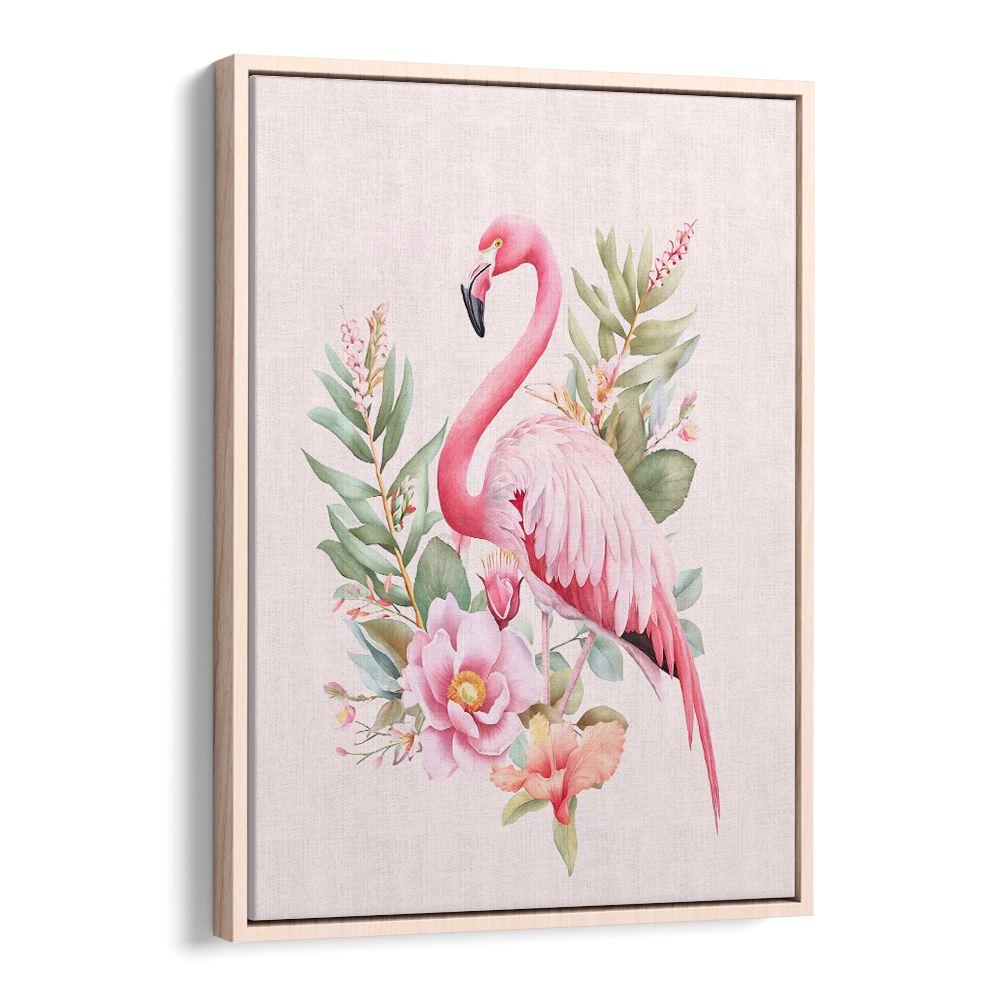 PINK FLAMINGO TROPICAL BLOOM