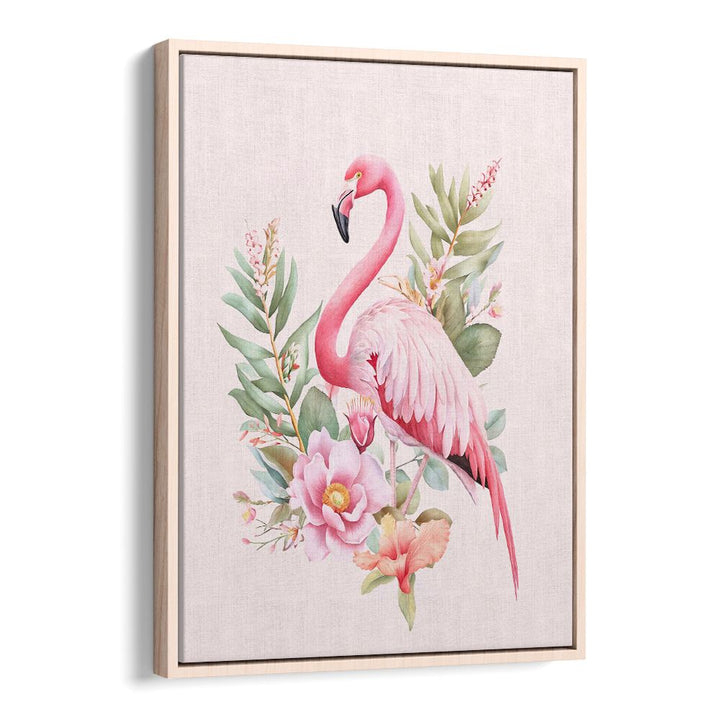 PINK FLAMINGO TROPICAL BLOOM