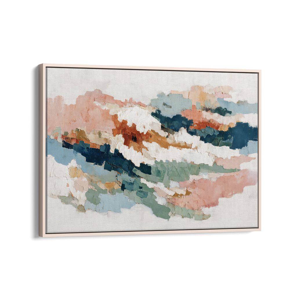 LAYERED LANDSCAPE WITH THICK TEXTURE