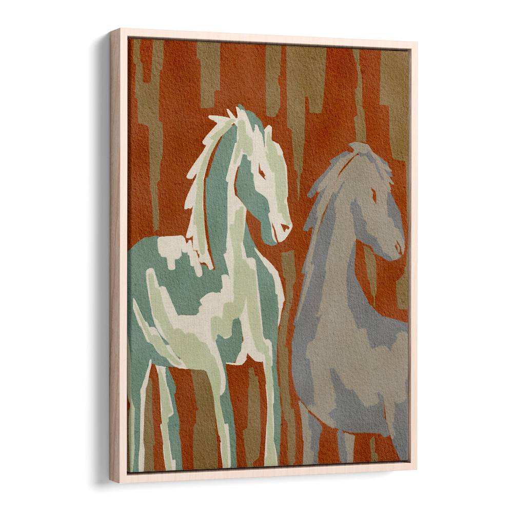 ABSTRACT FOREST HORSES