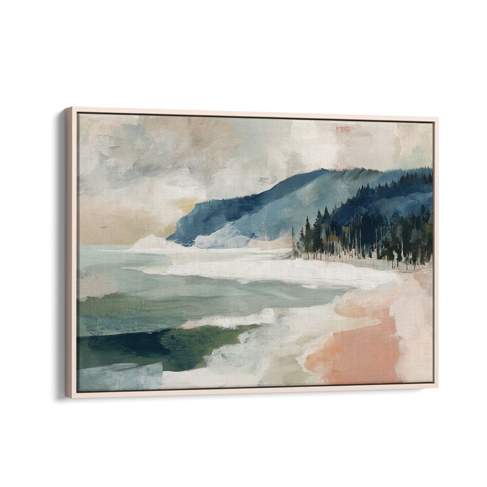 COASTAL PINE FOREST AT DUSK