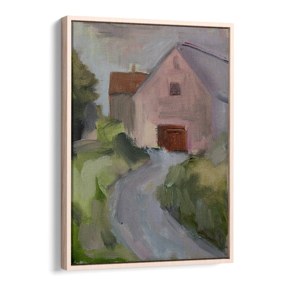 BARN ON A RURAL ROAD