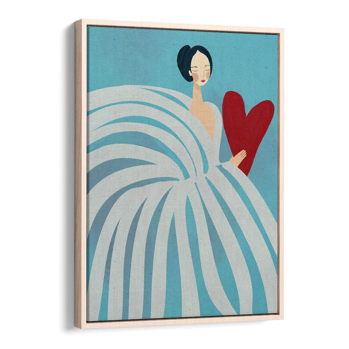 SERENE WOMAN WITH HEART
