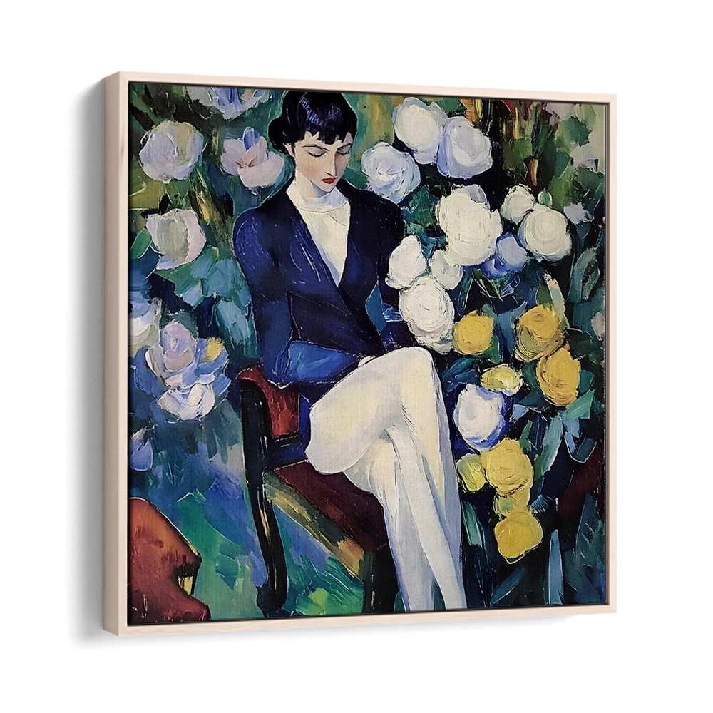 ELEGANT WOMAN GARDEN
