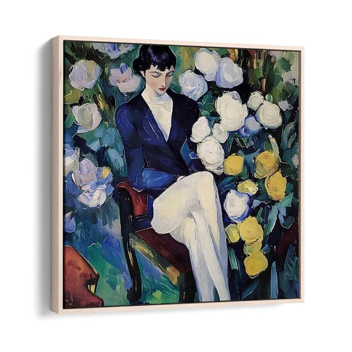 ELEGANT WOMAN GARDEN