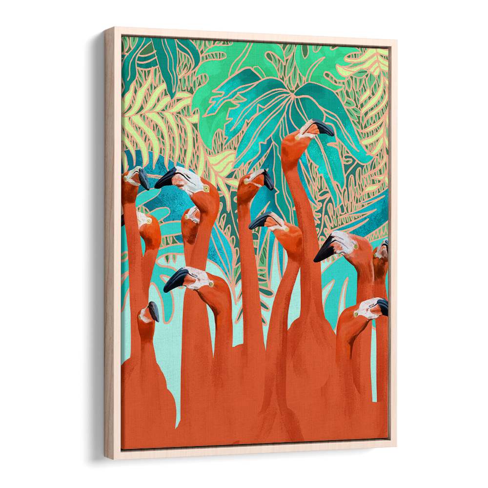 EXOTIC FLAMINGO FLOCK