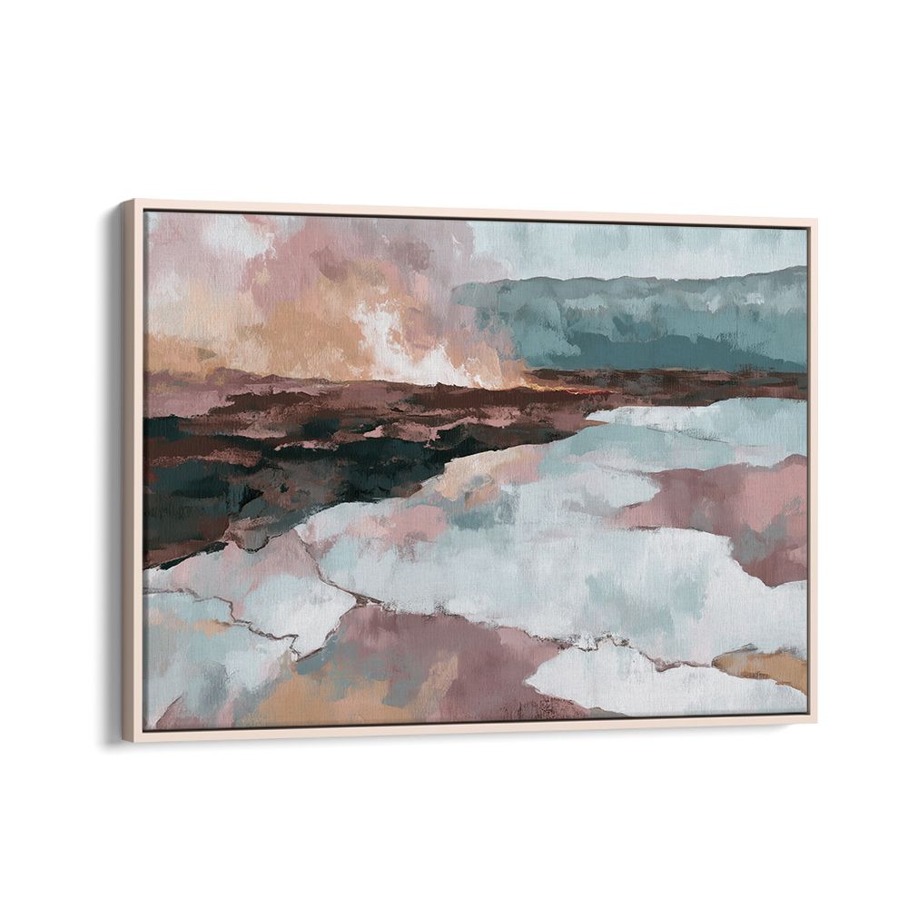 VOLCANIC SUNSET LANDSCAPE