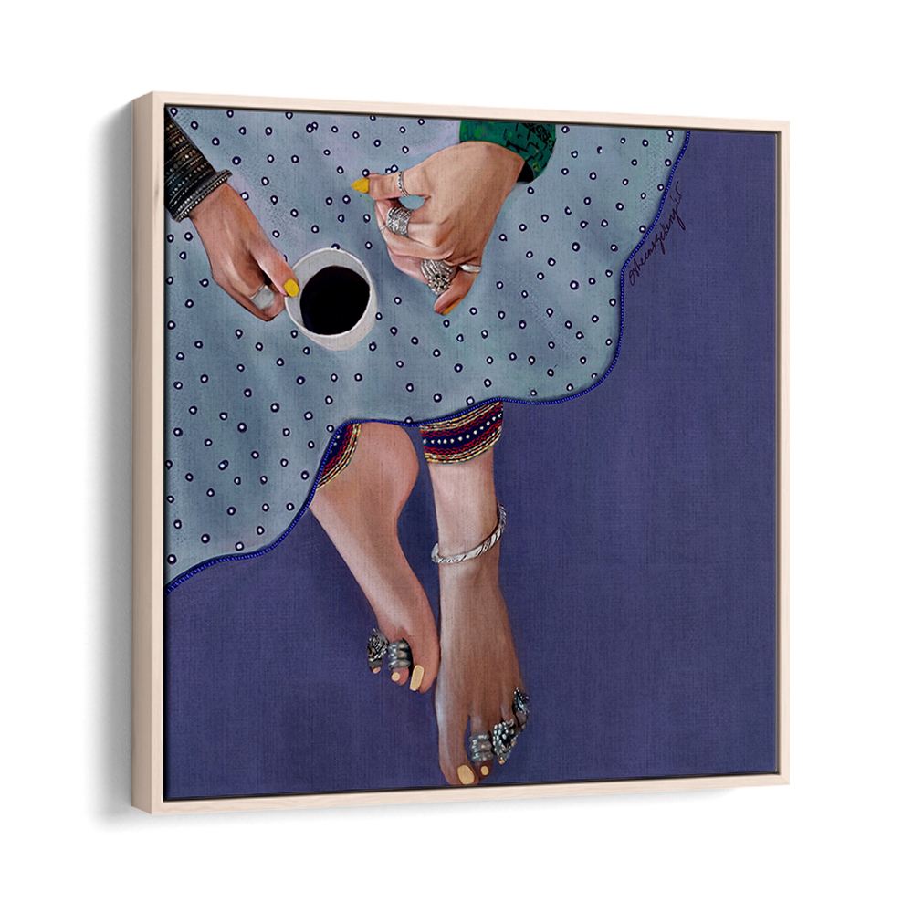COFFEE WITH ADORNED FEET