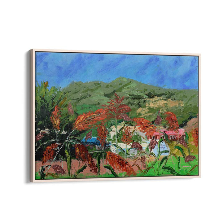 VIBRANT SORGHUM FIELD LANDSCAPE