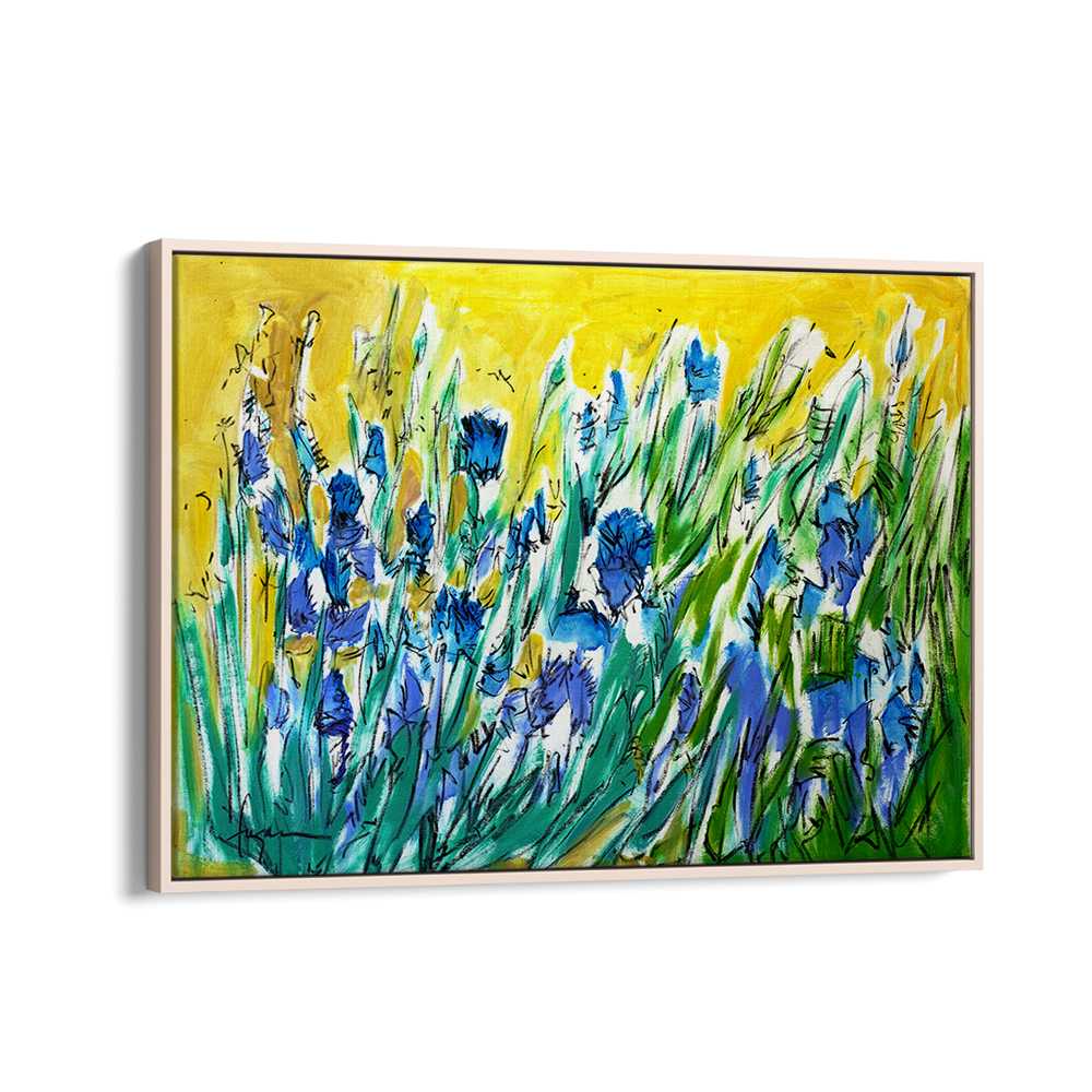 BURST OF BLUE BLOOMS