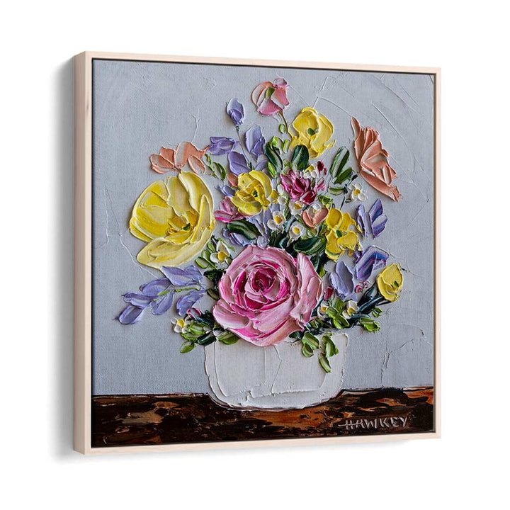 TEXTURED FLOWER STILL LIFE