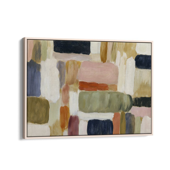 HORIZONTAL BLOCKS IN SAGE AND NAVY