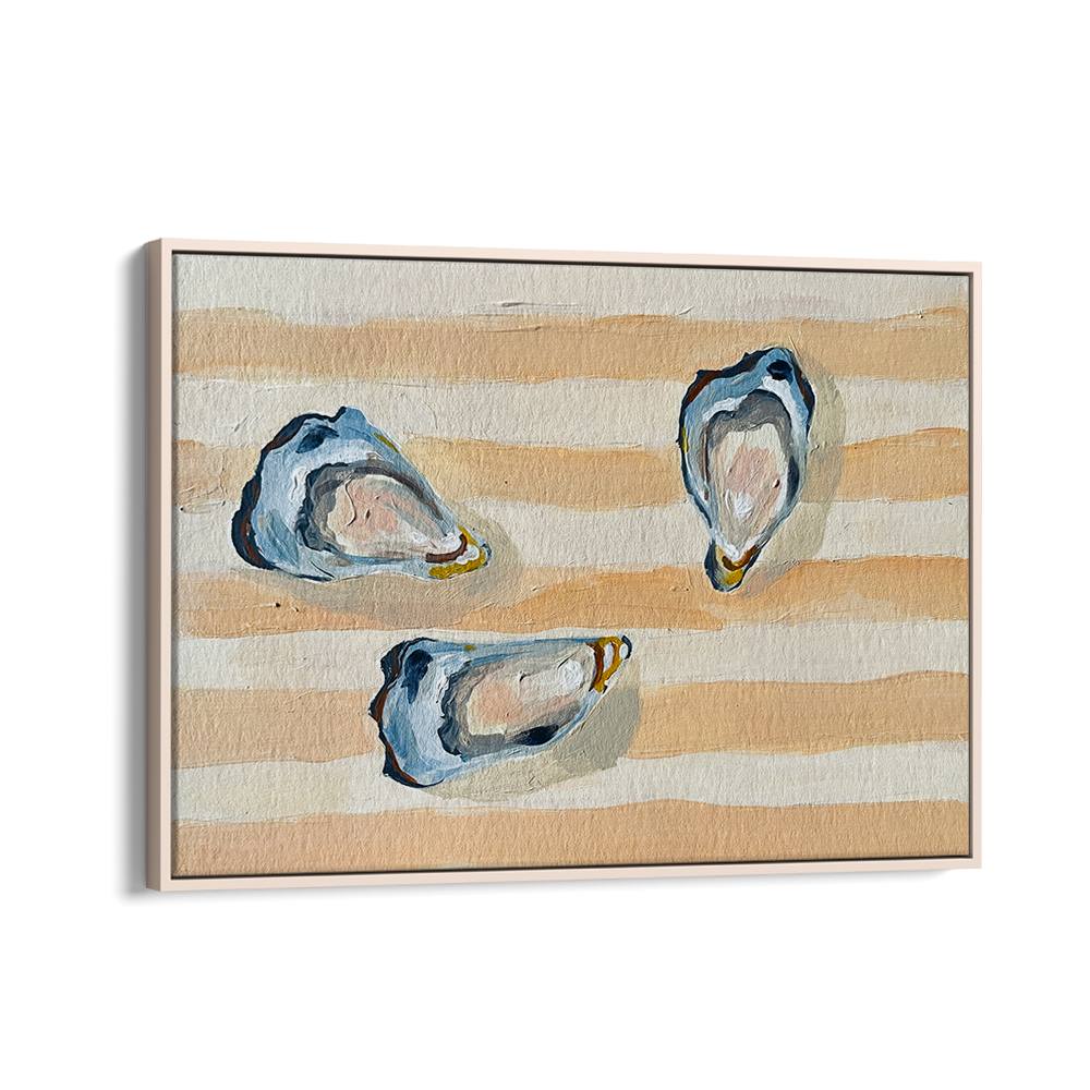 COASTAL OYSTERS ON STRIPES