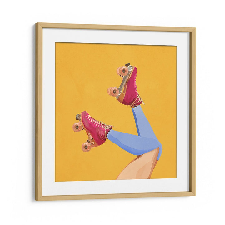 PINK ROLLER SKATES