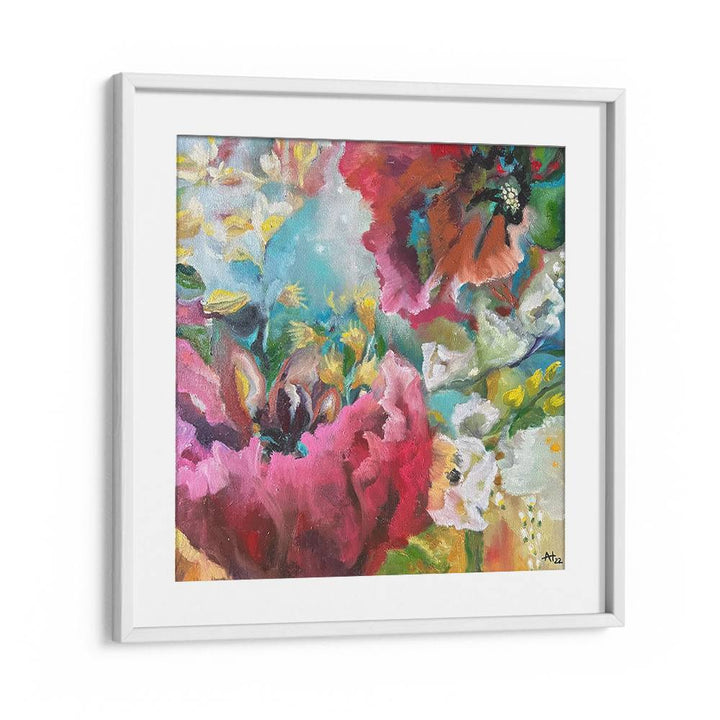 VIBRANT FLORAL ABSTRACT I