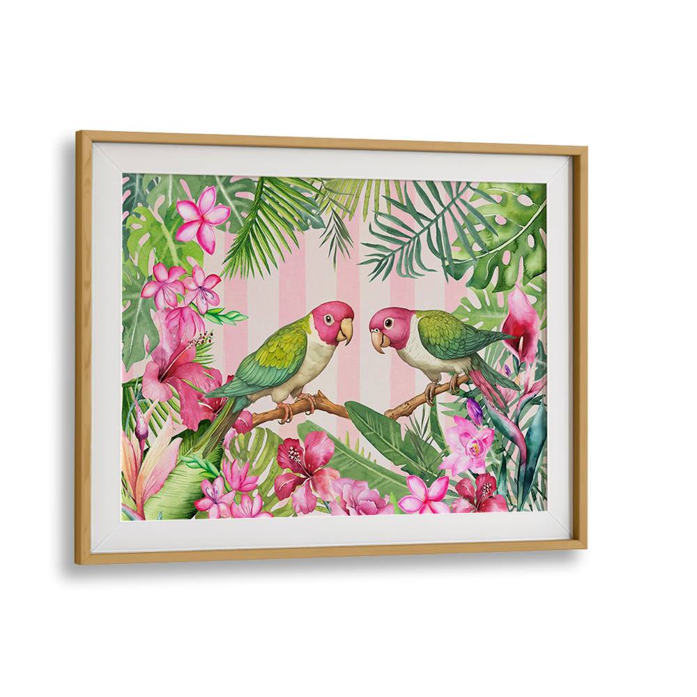 TROPICAL PARROT PAIR