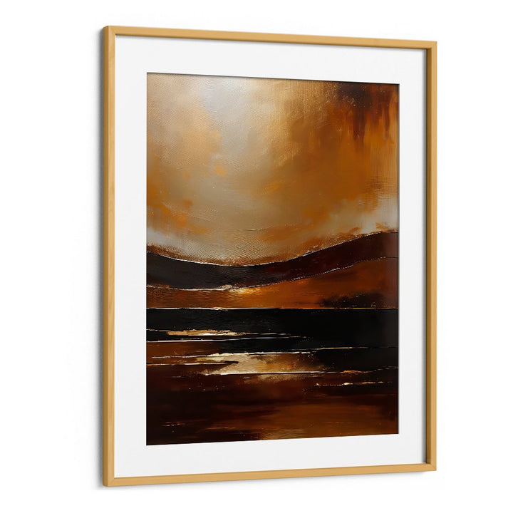 ABSTRACT SUNSET LANDSCAPE