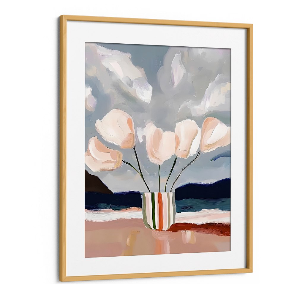 BLUSH FLOWERS STILL LIFE