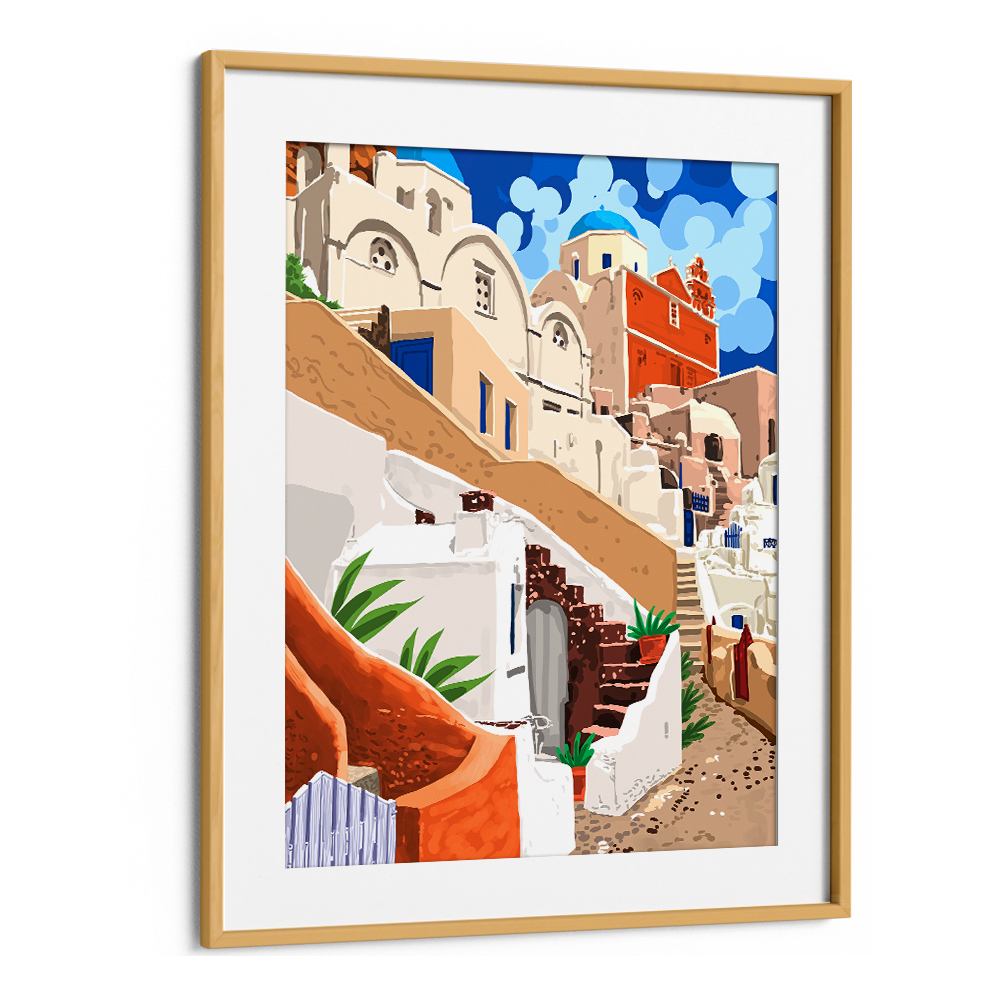 SANTORINI BLUE DOMES