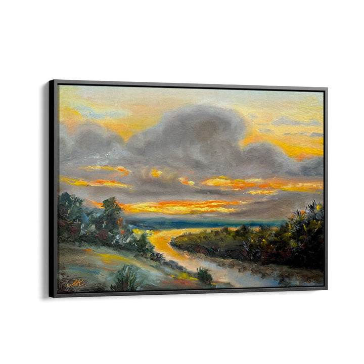 GOLDEN RIVER SUNSET