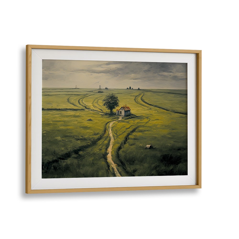 THE SOLITARY HOMESTEAD , VINTAGE LANDSCAPE