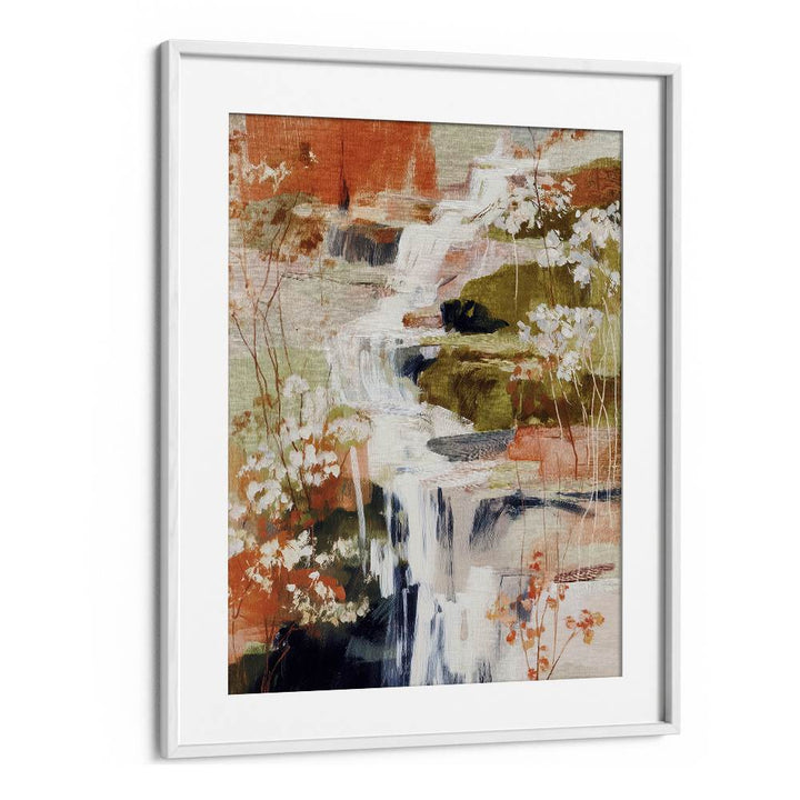 LAYERED WATERFALL WITH FLORALS