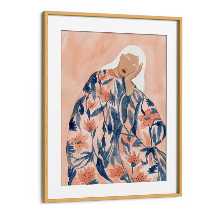 FLORAL WOMAN DREAMING