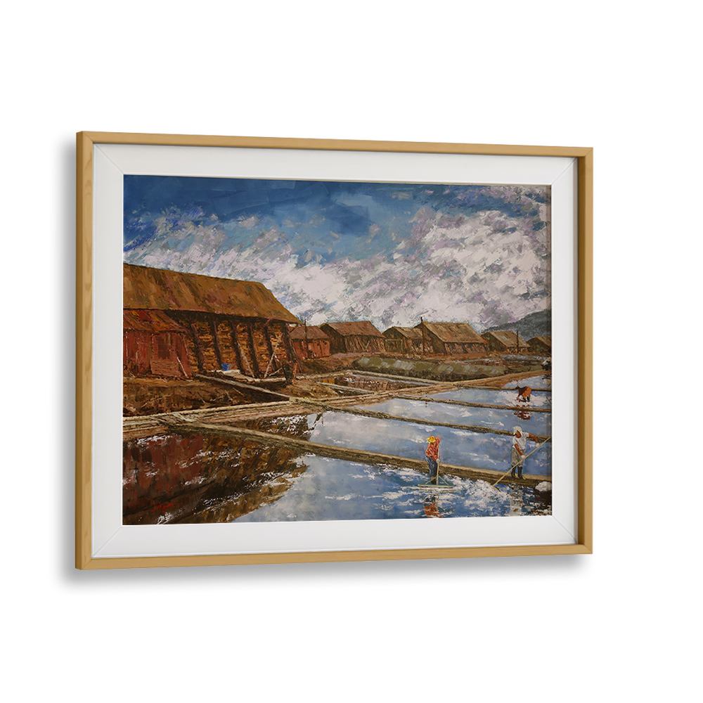 TRADITIONAL SALTWORKS SCENE