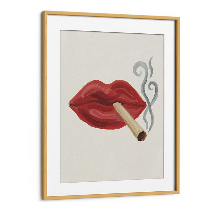 SMOKING RED LIPS
