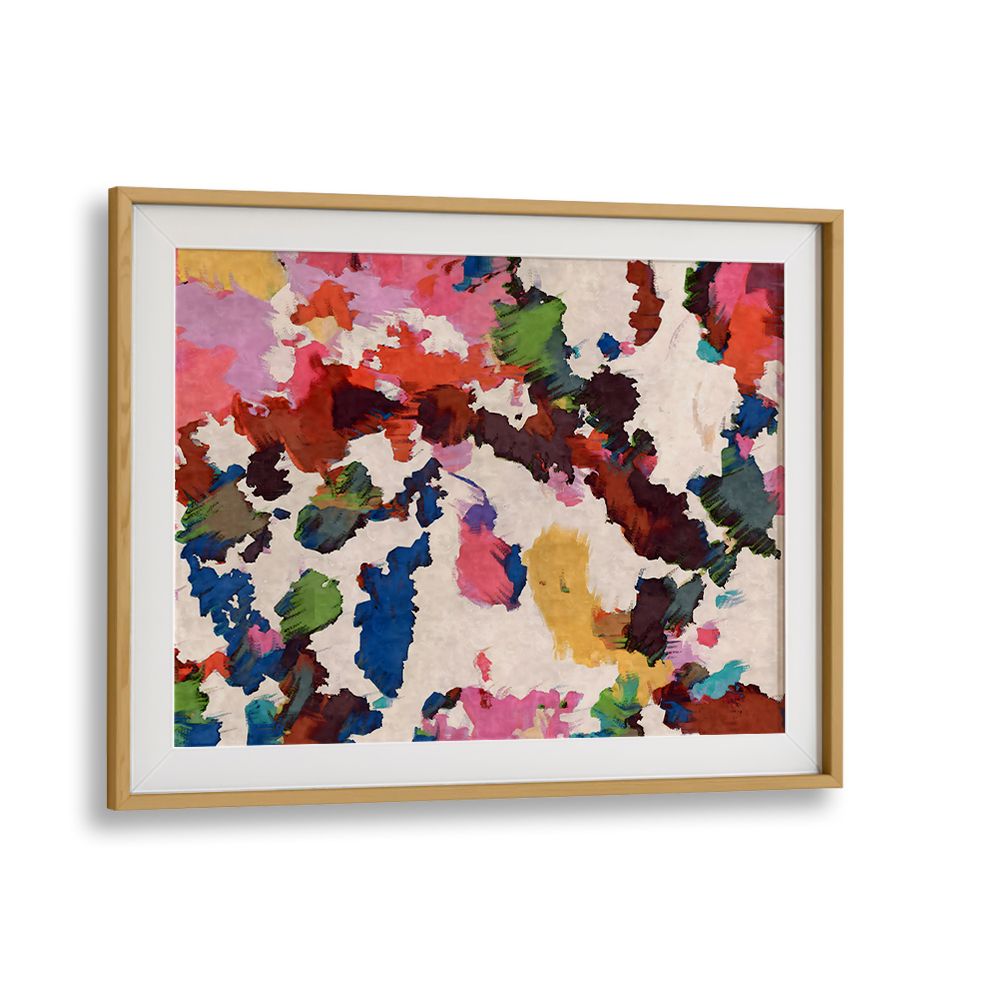 COLORFUL ABSTRACT PAINT STROKES