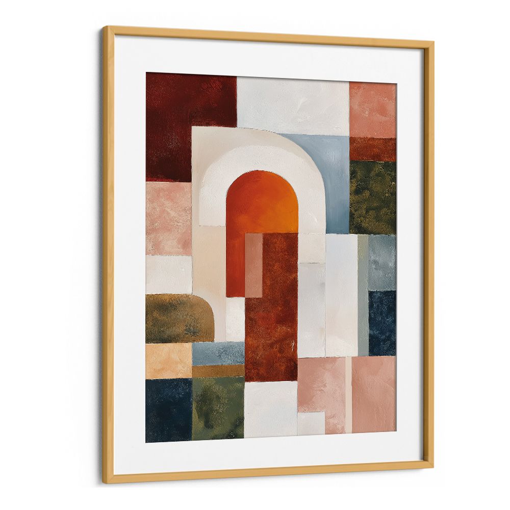 GEOMETRIC ARCHWAY WITH BLOCKS II