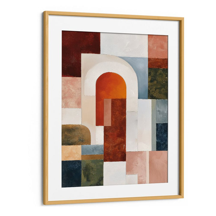 GEOMETRIC ARCHWAY WITH BLOCKS II