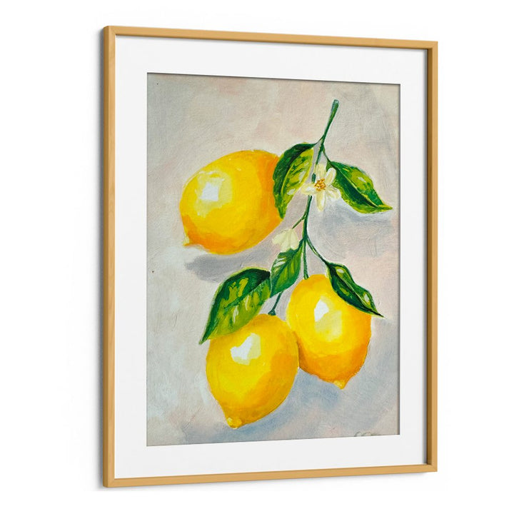 BRIGHT LEMON STILL LIFE