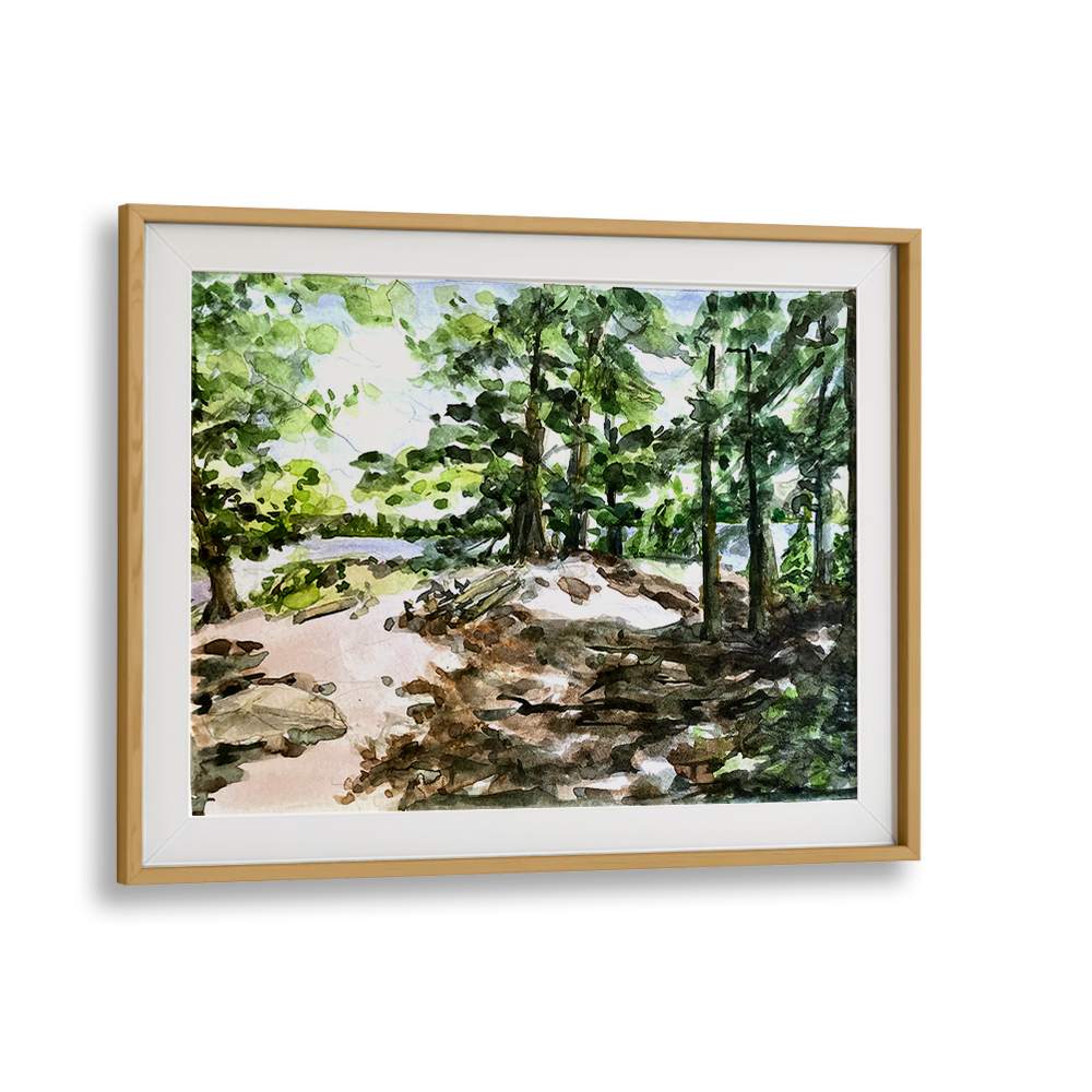 SUNLIT WOODLAND PATH