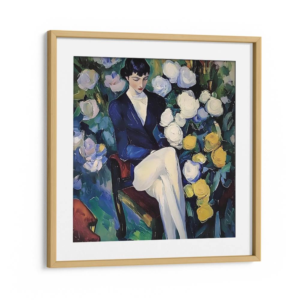 ELEGANT WOMAN GARDEN