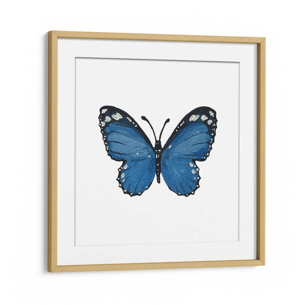 PAINTED BLUE BUTTERFLY