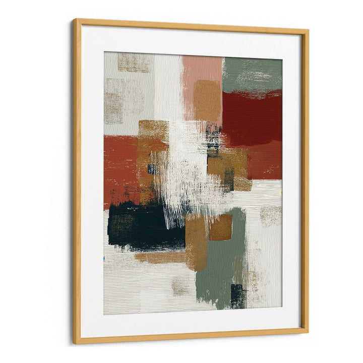 ABSTRACT BRUSHSTROKE GRID II