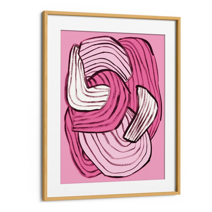 ABSTRACT PINK FLOW