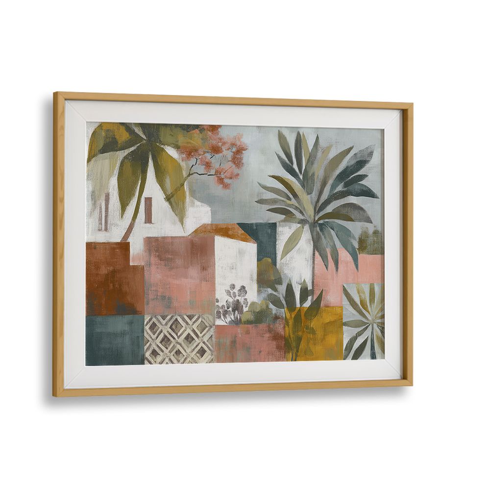 TROPICAL ARCHITECTURE WITH PALMS
