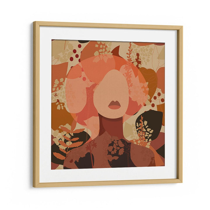 ABSTRACT AUTUMN WOMAN