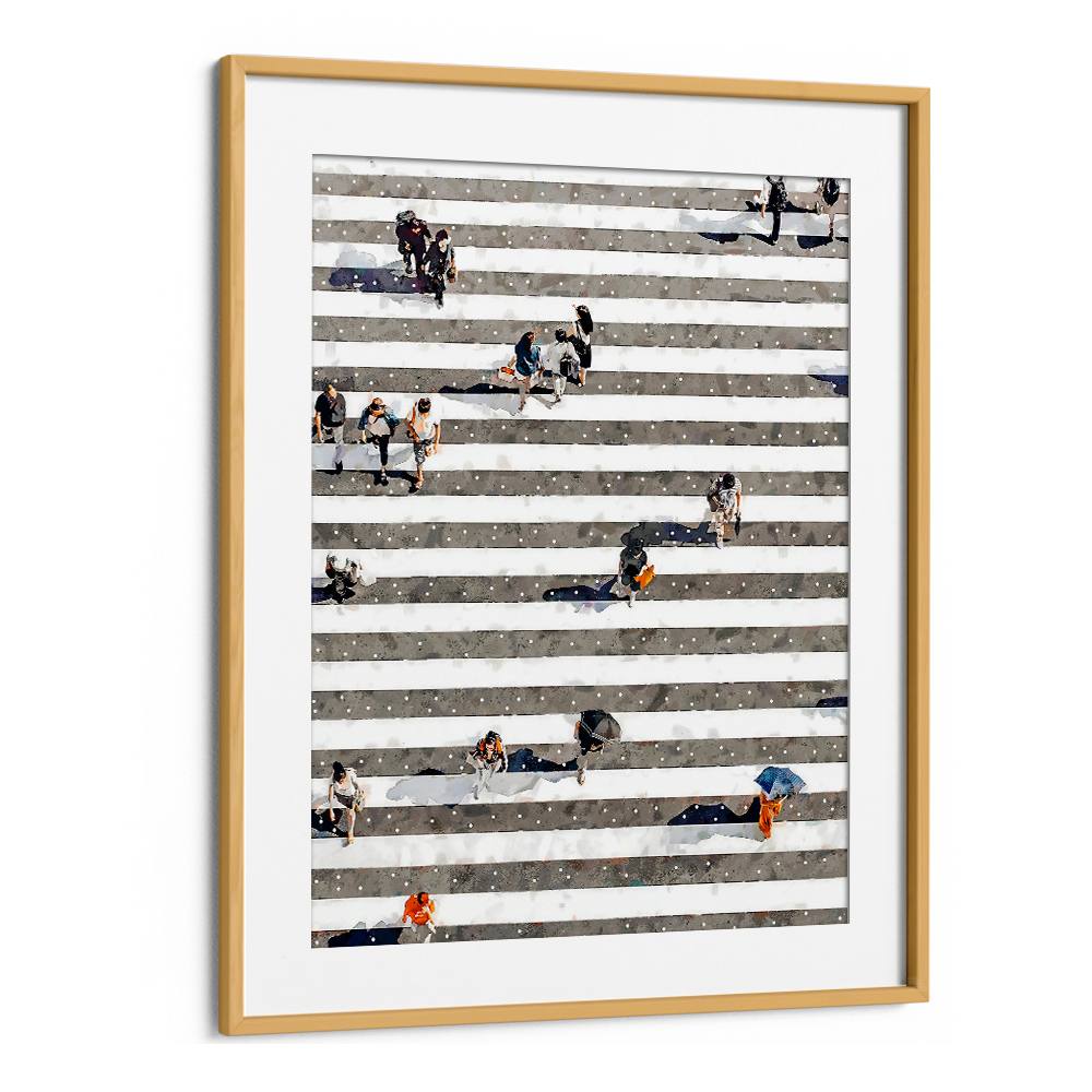 BUSY CITY CROSSWALK