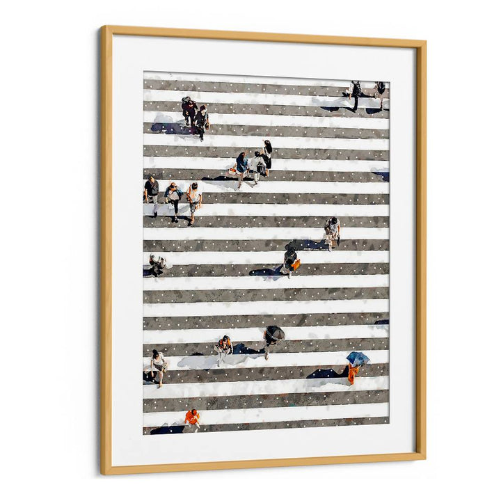 BUSY CITY CROSSWALK