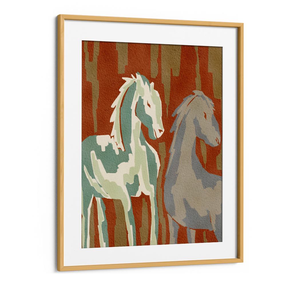 ABSTRACT FOREST HORSES