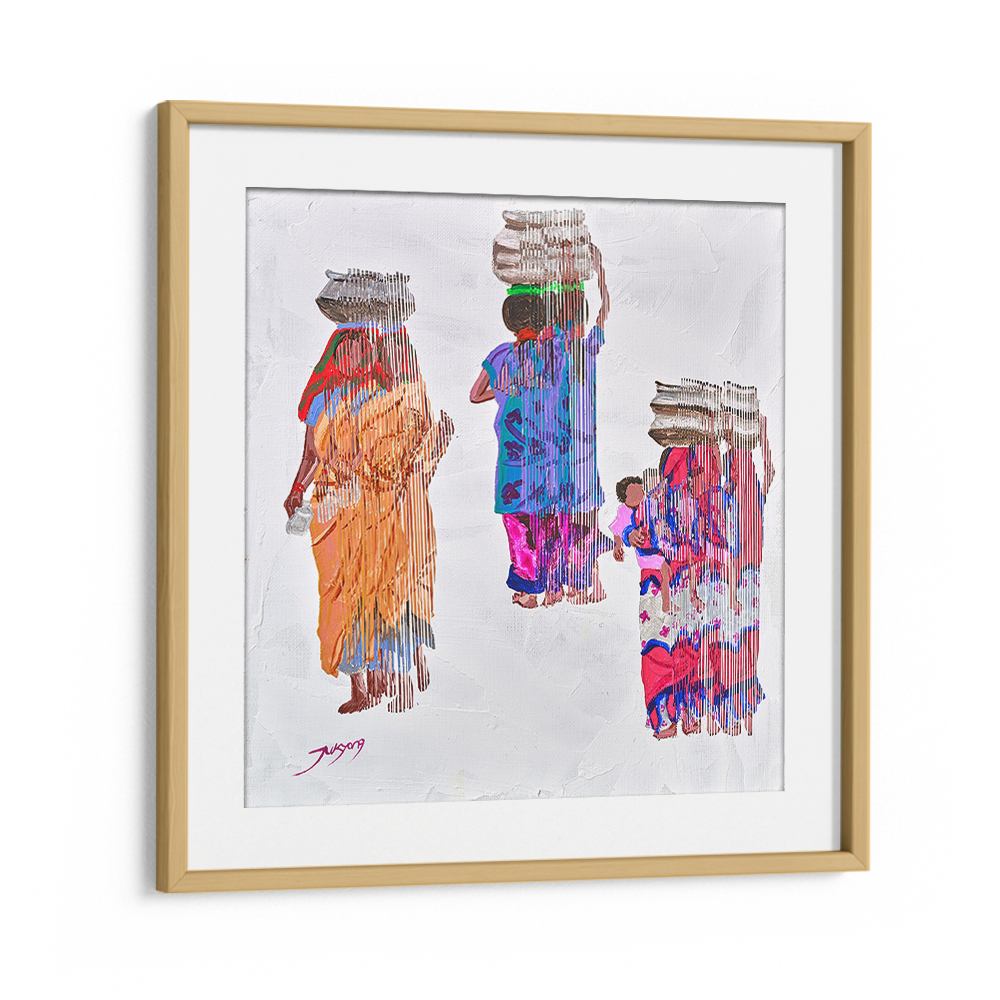 VIBRANT CARRYING WOMEN