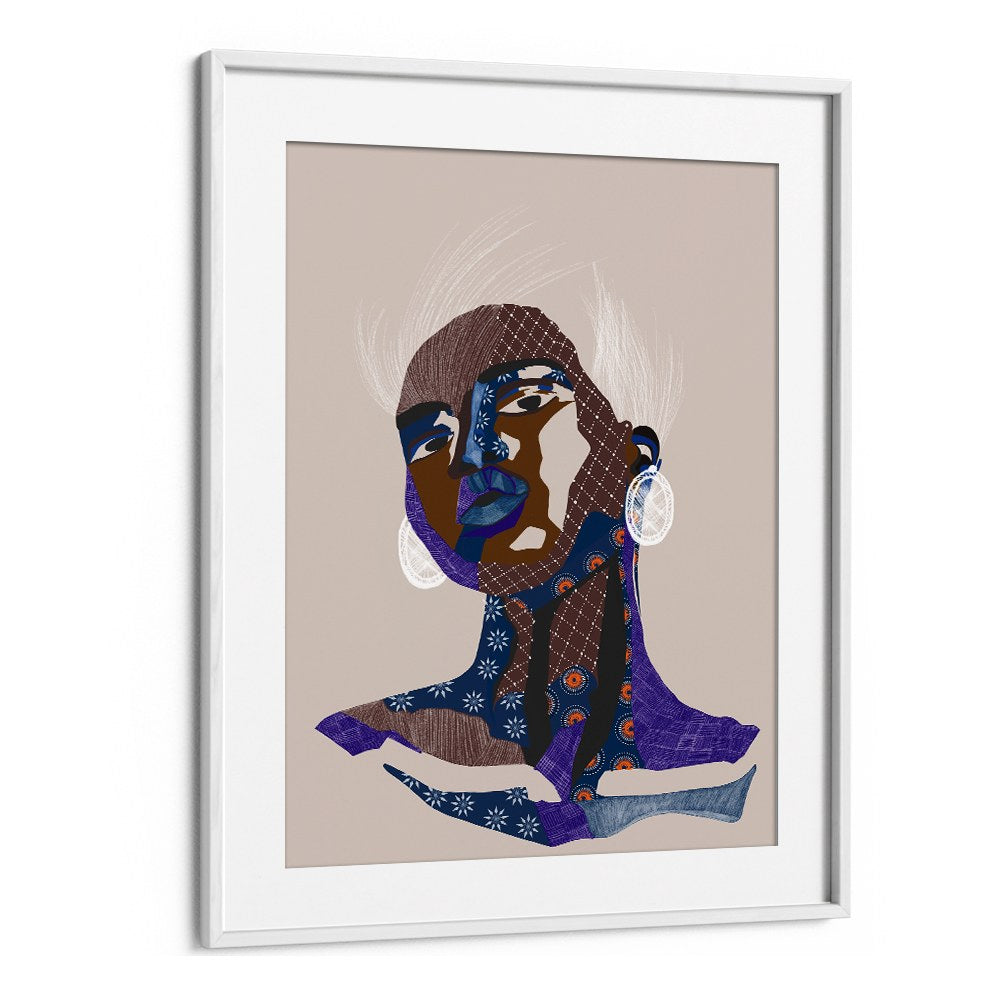 MODERN PATTERNED PORTRAIT